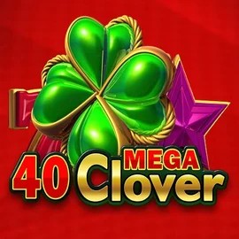 40 Mega Clover slot icon by Amusnet Interactive, available at Flaksi Casino