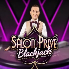 Blackjack Salon Privé logo – Live Casino by Ezugi at Flaksi Casino
