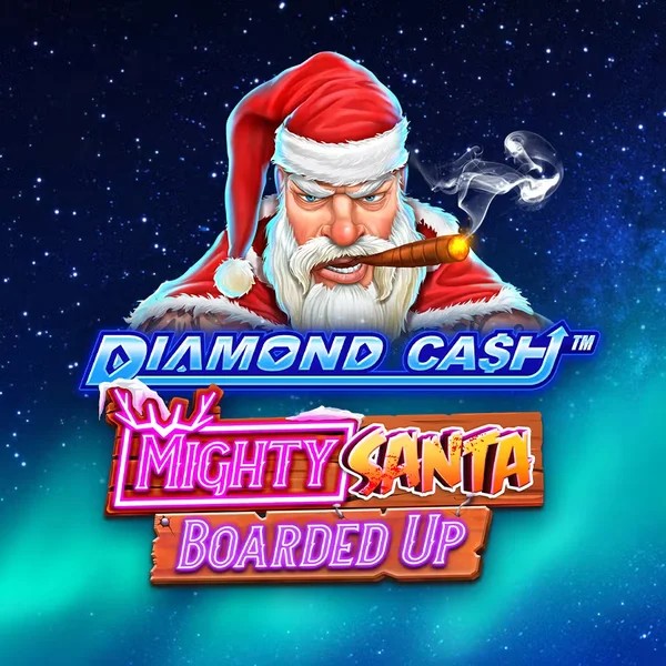 Diamond Cash Mighty Santa Boarded Up – slot by Greentube, featured at flaksicasinos.com