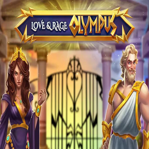 Love and Rage Olympus slot logo by Greentube at Flaksi Casino