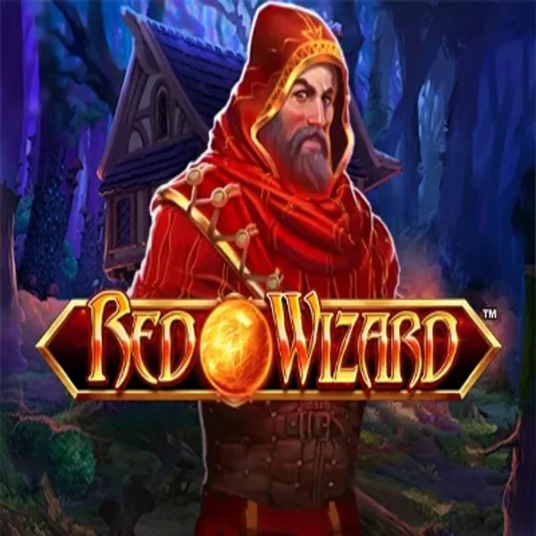 Red Wizard slot visual from Rarestone Gaming available on flaksicasinos.com