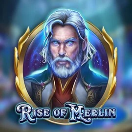 Rise of Merlin game by Play'n GO – logo hosted on Flaksi Casino