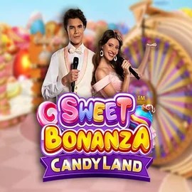 Sweet Bonanza Candy Land Live online game logo by Pragmatic Play on flaksicasinos.com