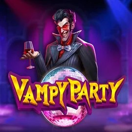 Vampy Party casino game by Pragmatic Play – featured logo at Flaksi Casino