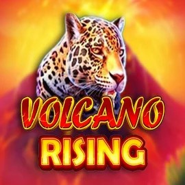 Volcano Rising logo by RubyPlay at Flaksi Casino